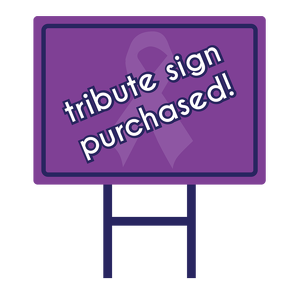 tribute sign badge